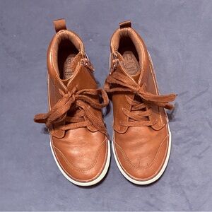 Boys Brown Leather Boots